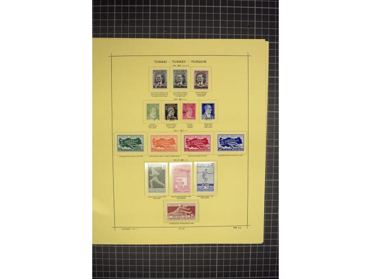 1863/1941, ungebrauchte und gestempelte Sammlung mit u.a. Mi.-Nr. 799-806, 985-99 etc., dazu etwas Cilicien