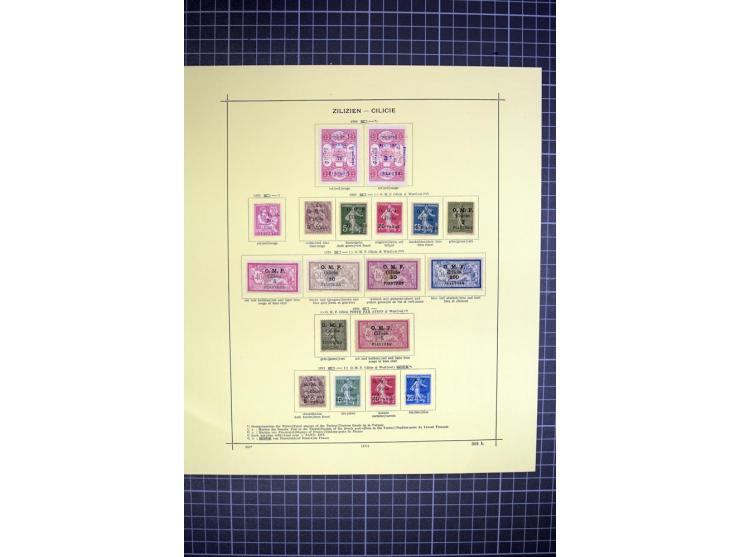 1863/1941, ungebrauchte und gestempelte Sammlung mit u.a. Mi.-Nr. 799-806, 985-99 etc., dazu etwas Cilicien