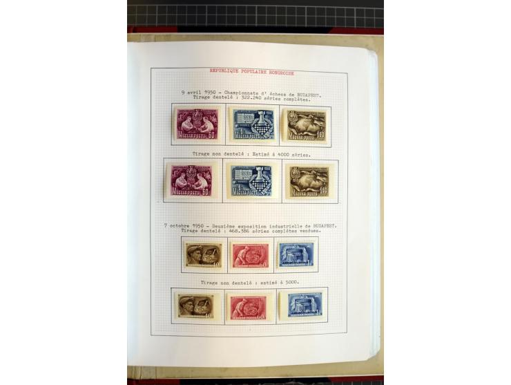 1868/1979, ungebrauchte und gestempelte Sammlung mit u.a. Mi.-Nr. 1 (3), 4 (5), 5 (4), 6(6), 430-37U, 467-70U, 1104I, Bl.18A 