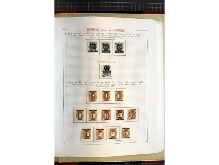 1868/1979, ungebrauchte und gestempelte Sammlung mit u.a. Mi.-Nr. 1 (3), 4 (5), 5 (4), 6(6), 430-37U, 467-70U, 1104I, Bl.18A 