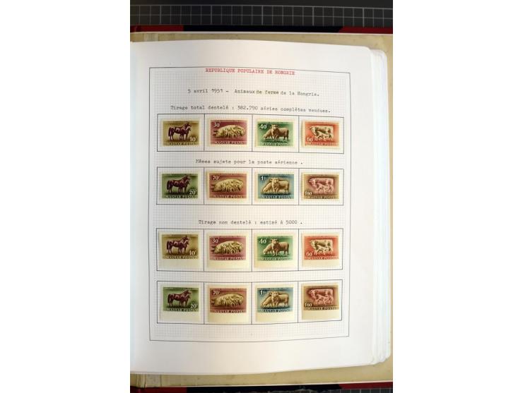 1868/1979, ungebrauchte und gestempelte Sammlung mit u.a. Mi.-Nr. 1 (3), 4 (5), 5 (4), 6(6), 430-37U, 467-70U, 1104I, Bl.18A 