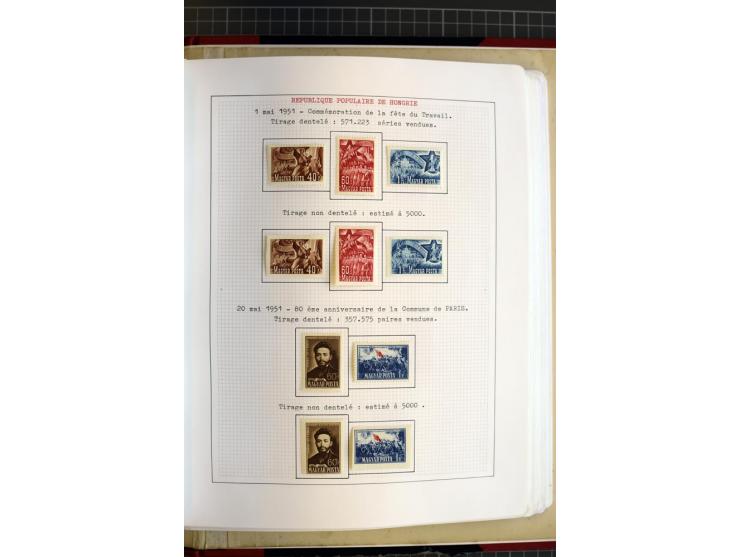 1868/1979, ungebrauchte und gestempelte Sammlung mit u.a. Mi.-Nr. 1 (3), 4 (5), 5 (4), 6(6), 430-37U, 467-70U, 1104I, Bl.18A 