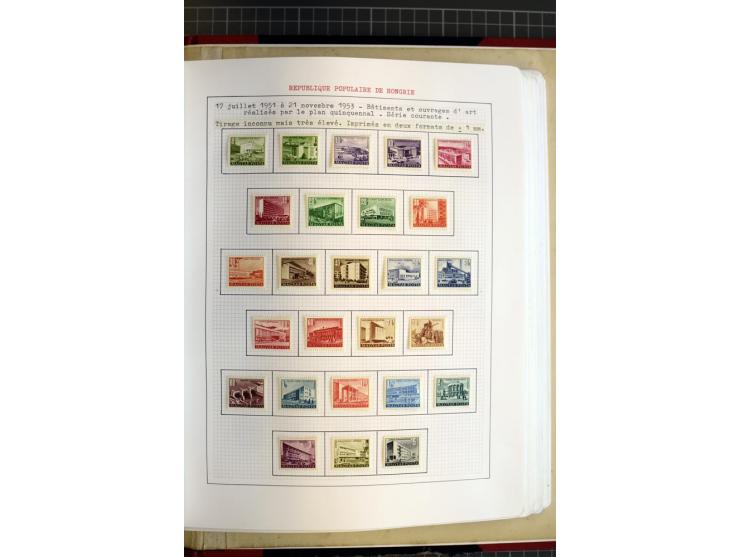 1868/1979, ungebrauchte und gestempelte Sammlung mit u.a. Mi.-Nr. 1 (3), 4 (5), 5 (4), 6(6), 430-37U, 467-70U, 1104I, Bl.18A 