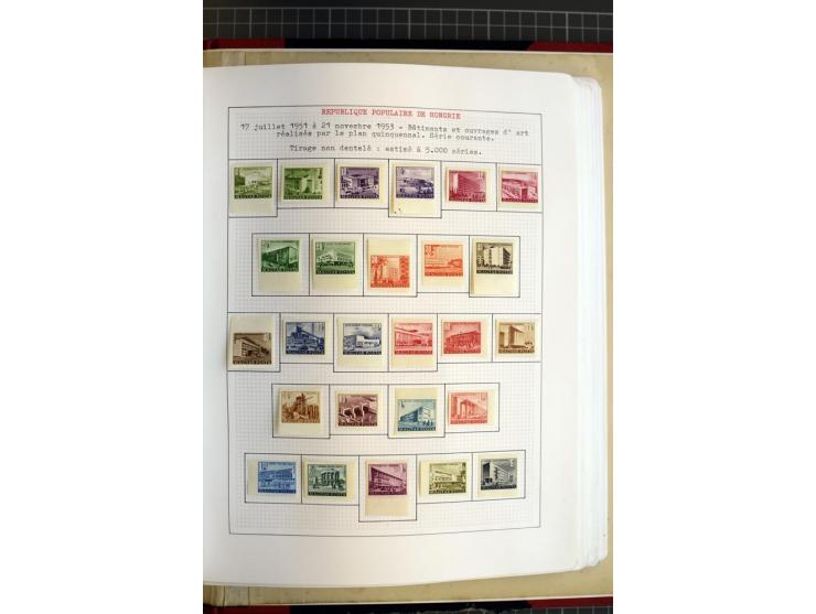 1868/1979, ungebrauchte und gestempelte Sammlung mit u.a. Mi.-Nr. 1 (3), 4 (5), 5 (4), 6(6), 430-37U, 467-70U, 1104I, Bl.18A 