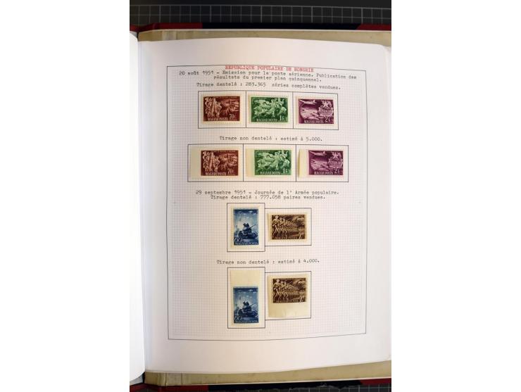 1868/1979, ungebrauchte und gestempelte Sammlung mit u.a. Mi.-Nr. 1 (3), 4 (5), 5 (4), 6(6), 430-37U, 467-70U, 1104I, Bl.18A 