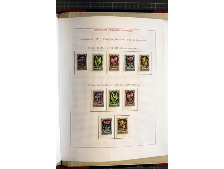 1868/1979, ungebrauchte und gestempelte Sammlung mit u.a. Mi.-Nr. 1 (3), 4 (5), 5 (4), 6(6), 430-37U, 467-70U, 1104I, Bl.18A 