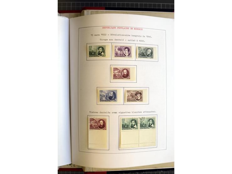 1868/1979, ungebrauchte und gestempelte Sammlung mit u.a. Mi.-Nr. 1 (3), 4 (5), 5 (4), 6(6), 430-37U, 467-70U, 1104I, Bl.18A 