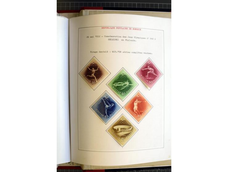 1868/1979, ungebrauchte und gestempelte Sammlung mit u.a. Mi.-Nr. 1 (3), 4 (5), 5 (4), 6(6), 430-37U, 467-70U, 1104I, Bl.18A 
