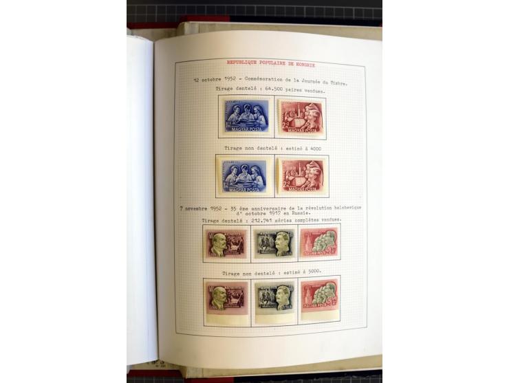 1868/1979, ungebrauchte und gestempelte Sammlung mit u.a. Mi.-Nr. 1 (3), 4 (5), 5 (4), 6(6), 430-37U, 467-70U, 1104I, Bl.18A 