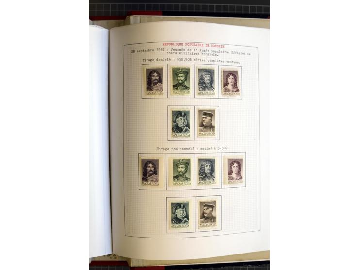 1868/1979, ungebrauchte und gestempelte Sammlung mit u.a. Mi.-Nr. 1 (3), 4 (5), 5 (4), 6(6), 430-37U, 467-70U, 1104I, Bl.18A 