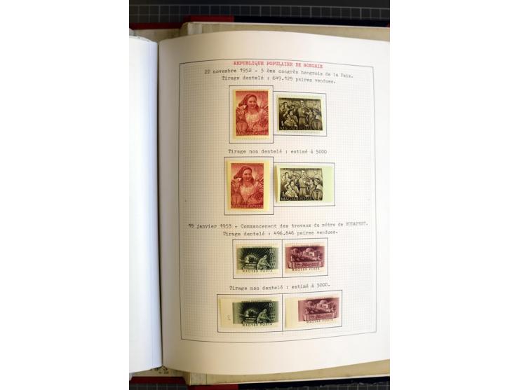 1868/1979, ungebrauchte und gestempelte Sammlung mit u.a. Mi.-Nr. 1 (3), 4 (5), 5 (4), 6(6), 430-37U, 467-70U, 1104I, Bl.18A 