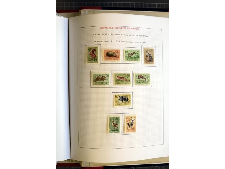 1868/1979, ungebrauchte und gestempelte Sammlung mit u.a. Mi.-Nr. 1 (3), 4 (5), 5 (4), 6(6), 430-37U, 467-70U, 1104I, Bl.18A 