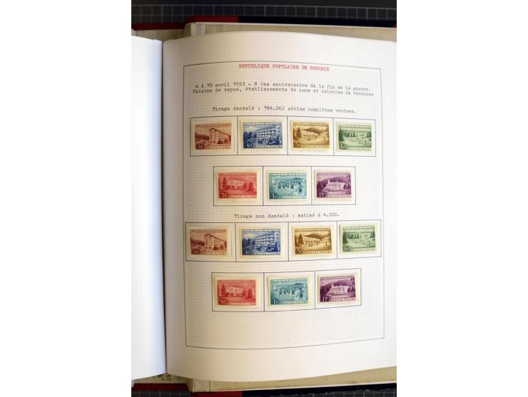 1868/1979, ungebrauchte und gestempelte Sammlung mit u.a. Mi.-Nr. 1 (3), 4 (5), 5 (4), 6(6), 430-37U, 467-70U, 1104I, Bl.18A 