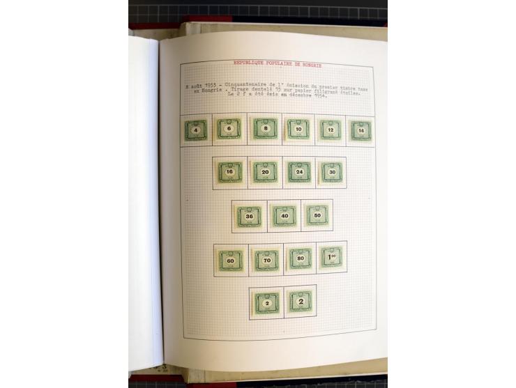 1868/1979, ungebrauchte und gestempelte Sammlung mit u.a. Mi.-Nr. 1 (3), 4 (5), 5 (4), 6(6), 430-37U, 467-70U, 1104I, Bl.18A 