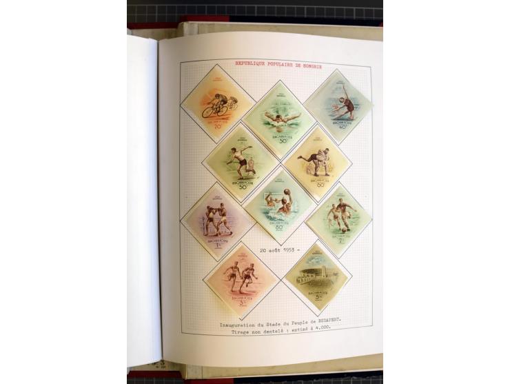 1868/1979, ungebrauchte und gestempelte Sammlung mit u.a. Mi.-Nr. 1 (3), 4 (5), 5 (4), 6(6), 430-37U, 467-70U, 1104I, Bl.18A 