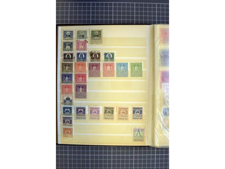 1868/1979, ungebrauchte und gestempelte Sammlung mit u.a. Mi.-Nr. 1 (3), 4 (5), 5 (4), 6(6), 430-37U, 467-70U, 1104I, Bl.18A 