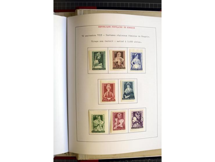 1868/1979, ungebrauchte und gestempelte Sammlung mit u.a. Mi.-Nr. 1 (3), 4 (5), 5 (4), 6(6), 430-37U, 467-70U, 1104I, Bl.18A 