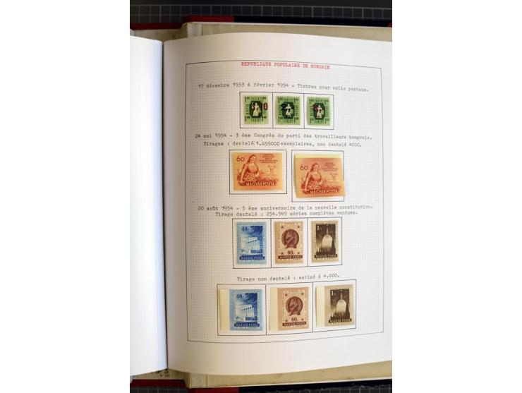 1868/1979, ungebrauchte und gestempelte Sammlung mit u.a. Mi.-Nr. 1 (3), 4 (5), 5 (4), 6(6), 430-37U, 467-70U, 1104I, Bl.18A 