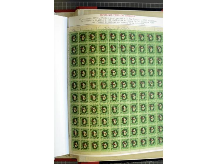1868/1979, ungebrauchte und gestempelte Sammlung mit u.a. Mi.-Nr. 1 (3), 4 (5), 5 (4), 6(6), 430-37U, 467-70U, 1104I, Bl.18A 