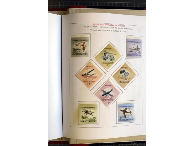 1868/1979, ungebrauchte und gestempelte Sammlung mit u.a. Mi.-Nr. 1 (3), 4 (5), 5 (4), 6(6), 430-37U, 467-70U, 1104I, Bl.18A 