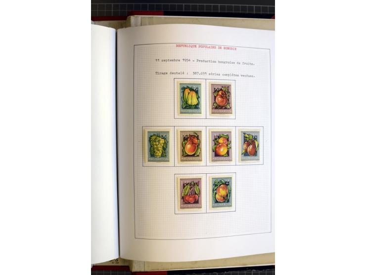 1868/1979, ungebrauchte und gestempelte Sammlung mit u.a. Mi.-Nr. 1 (3), 4 (5), 5 (4), 6(6), 430-37U, 467-70U, 1104I, Bl.18A 