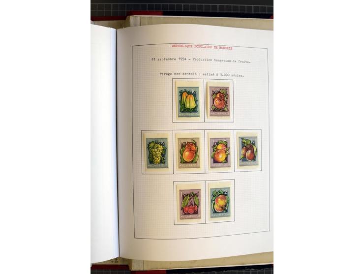 1868/1979, ungebrauchte und gestempelte Sammlung mit u.a. Mi.-Nr. 1 (3), 4 (5), 5 (4), 6(6), 430-37U, 467-70U, 1104I, Bl.18A 