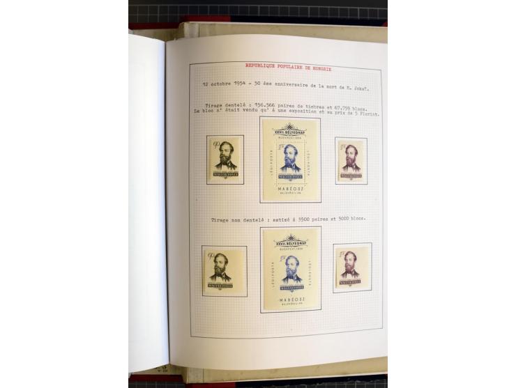 1868/1979, ungebrauchte und gestempelte Sammlung mit u.a. Mi.-Nr. 1 (3), 4 (5), 5 (4), 6(6), 430-37U, 467-70U, 1104I, Bl.18A 