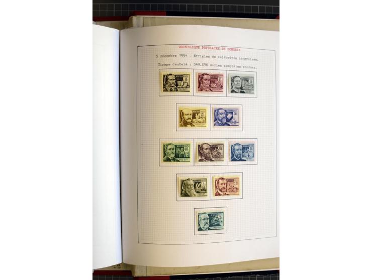 1868/1979, ungebrauchte und gestempelte Sammlung mit u.a. Mi.-Nr. 1 (3), 4 (5), 5 (4), 6(6), 430-37U, 467-70U, 1104I, Bl.18A 