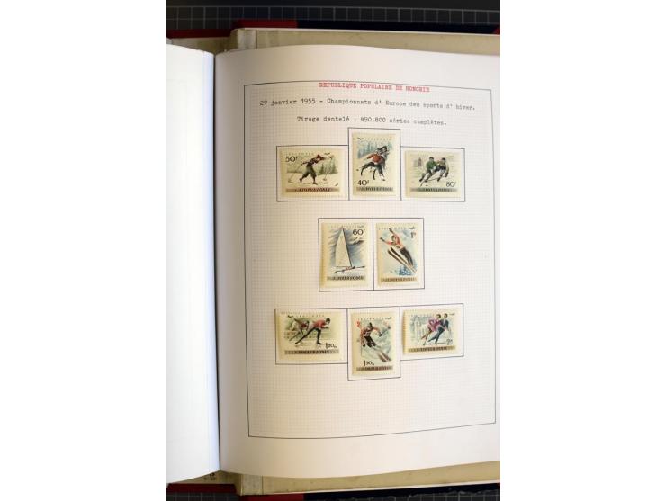 1868/1979, ungebrauchte und gestempelte Sammlung mit u.a. Mi.-Nr. 1 (3), 4 (5), 5 (4), 6(6), 430-37U, 467-70U, 1104I, Bl.18A 