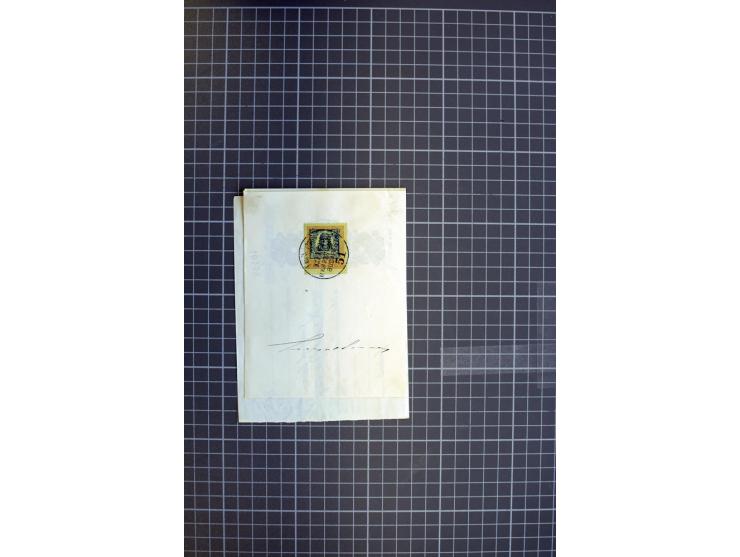 1868/1979, ungebrauchte und gestempelte Sammlung mit u.a. Mi.-Nr. 1 (3), 4 (5), 5 (4), 6(6), 430-37U, 467-70U, 1104I, Bl.18A 