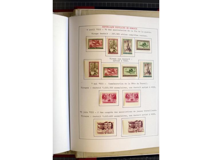 1868/1979, ungebrauchte und gestempelte Sammlung mit u.a. Mi.-Nr. 1 (3), 4 (5), 5 (4), 6(6), 430-37U, 467-70U, 1104I, Bl.18A 