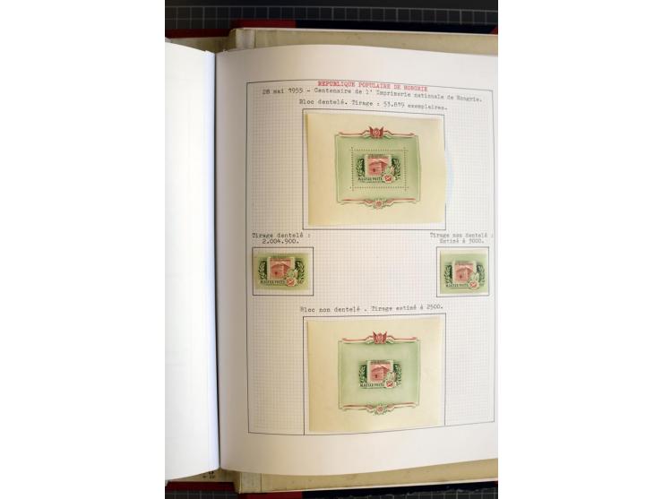1868/1979, ungebrauchte und gestempelte Sammlung mit u.a. Mi.-Nr. 1 (3), 4 (5), 5 (4), 6(6), 430-37U, 467-70U, 1104I, Bl.18A 