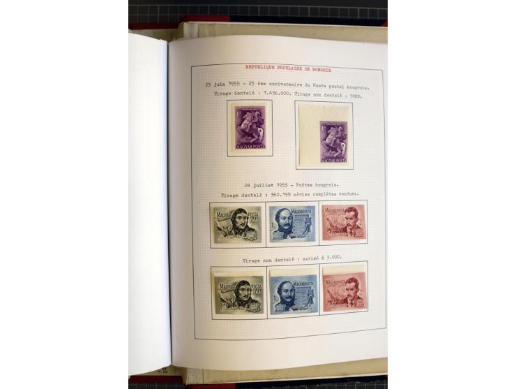 1868/1979, ungebrauchte und gestempelte Sammlung mit u.a. Mi.-Nr. 1 (3), 4 (5), 5 (4), 6(6), 430-37U, 467-70U, 1104I, Bl.18A 