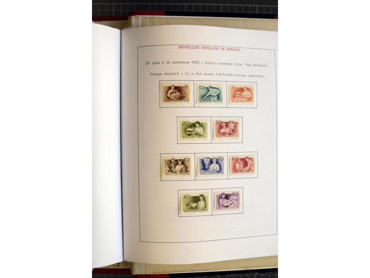 1868/1979, ungebrauchte und gestempelte Sammlung mit u.a. Mi.-Nr. 1 (3), 4 (5), 5 (4), 6(6), 430-37U, 467-70U, 1104I, Bl.18A 