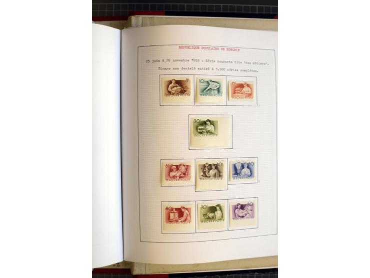 1868/1979, ungebrauchte und gestempelte Sammlung mit u.a. Mi.-Nr. 1 (3), 4 (5), 5 (4), 6(6), 430-37U, 467-70U, 1104I, Bl.18A 