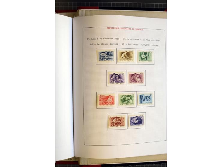 1868/1979, ungebrauchte und gestempelte Sammlung mit u.a. Mi.-Nr. 1 (3), 4 (5), 5 (4), 6(6), 430-37U, 467-70U, 1104I, Bl.18A 