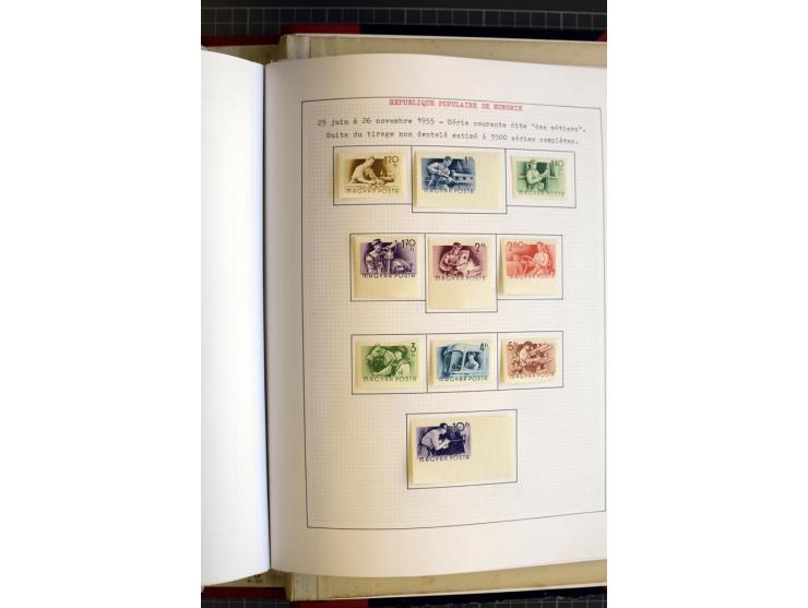1868/1979, ungebrauchte und gestempelte Sammlung mit u.a. Mi.-Nr. 1 (3), 4 (5), 5 (4), 6(6), 430-37U, 467-70U, 1104I, Bl.18A 