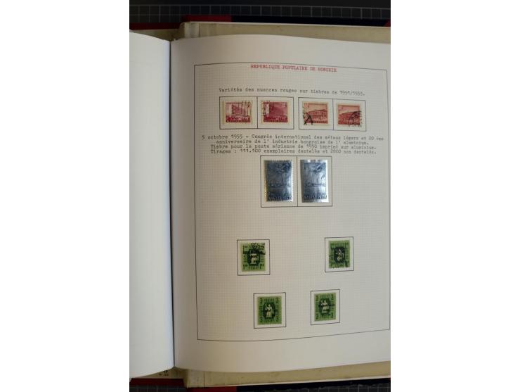 1868/1979, ungebrauchte und gestempelte Sammlung mit u.a. Mi.-Nr. 1 (3), 4 (5), 5 (4), 6(6), 430-37U, 467-70U, 1104I, Bl.18A 
