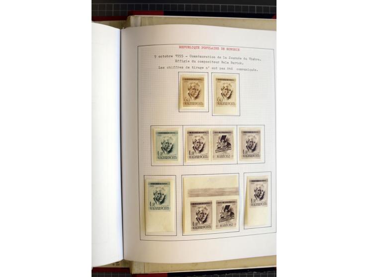 1868/1979, ungebrauchte und gestempelte Sammlung mit u.a. Mi.-Nr. 1 (3), 4 (5), 5 (4), 6(6), 430-37U, 467-70U, 1104I, Bl.18A 