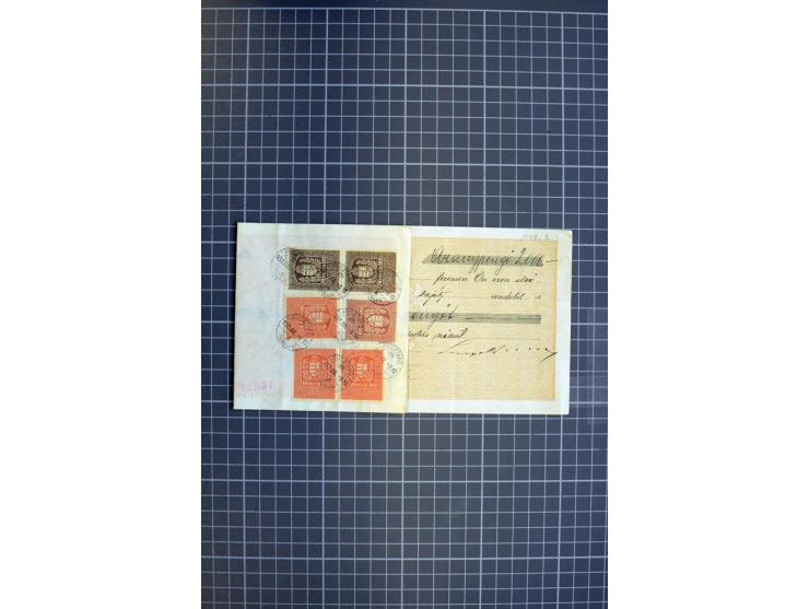 1868/1979, ungebrauchte und gestempelte Sammlung mit u.a. Mi.-Nr. 1 (3), 4 (5), 5 (4), 6(6), 430-37U, 467-70U, 1104I, Bl.18A 