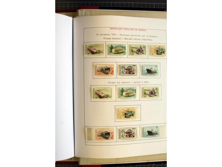 1868/1979, ungebrauchte und gestempelte Sammlung mit u.a. Mi.-Nr. 1 (3), 4 (5), 5 (4), 6(6), 430-37U, 467-70U, 1104I, Bl.18A 