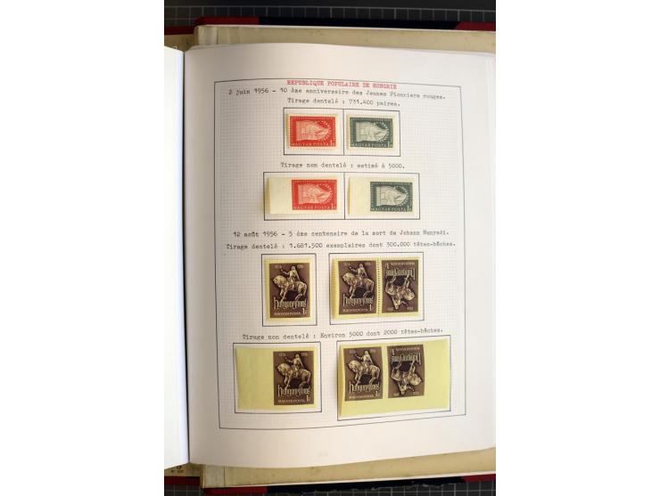 1868/1979, ungebrauchte und gestempelte Sammlung mit u.a. Mi.-Nr. 1 (3), 4 (5), 5 (4), 6(6), 430-37U, 467-70U, 1104I, Bl.18A 
