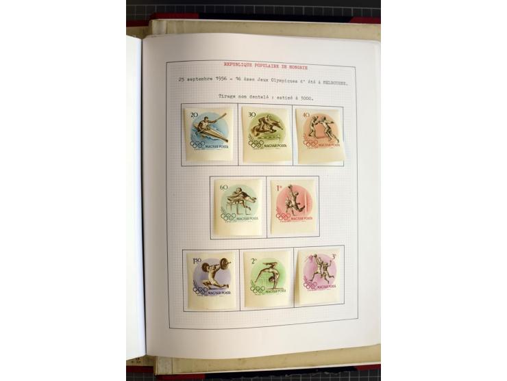 1868/1979, ungebrauchte und gestempelte Sammlung mit u.a. Mi.-Nr. 1 (3), 4 (5), 5 (4), 6(6), 430-37U, 467-70U, 1104I, Bl.18A 