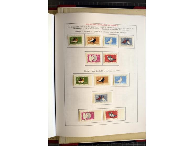 1868/1979, ungebrauchte und gestempelte Sammlung mit u.a. Mi.-Nr. 1 (3), 4 (5), 5 (4), 6(6), 430-37U, 467-70U, 1104I, Bl.18A 