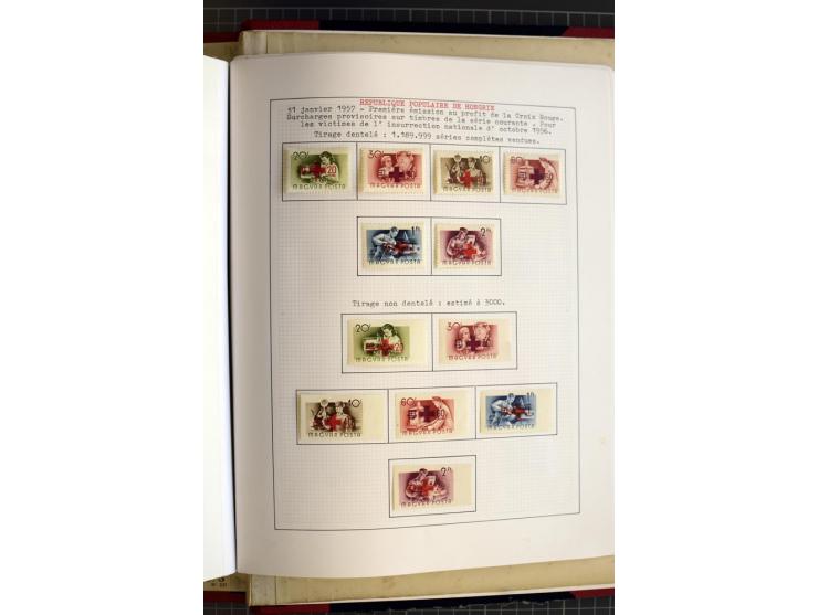 1868/1979, ungebrauchte und gestempelte Sammlung mit u.a. Mi.-Nr. 1 (3), 4 (5), 5 (4), 6(6), 430-37U, 467-70U, 1104I, Bl.18A 