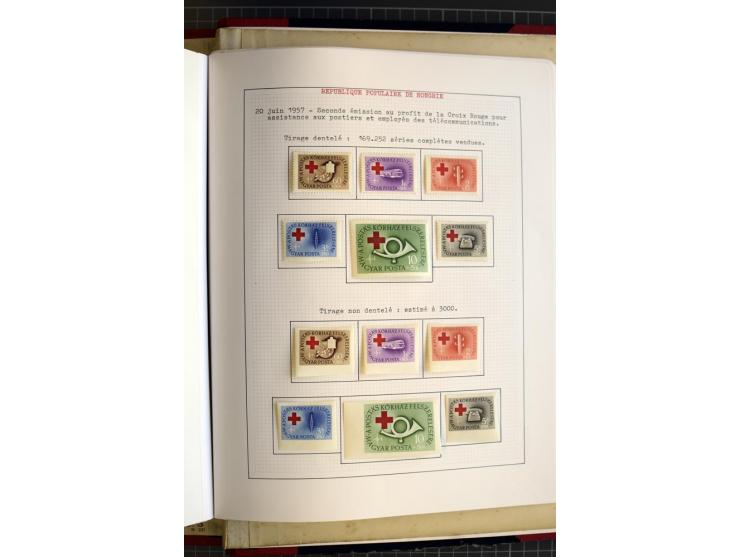1868/1979, ungebrauchte und gestempelte Sammlung mit u.a. Mi.-Nr. 1 (3), 4 (5), 5 (4), 6(6), 430-37U, 467-70U, 1104I, Bl.18A 
