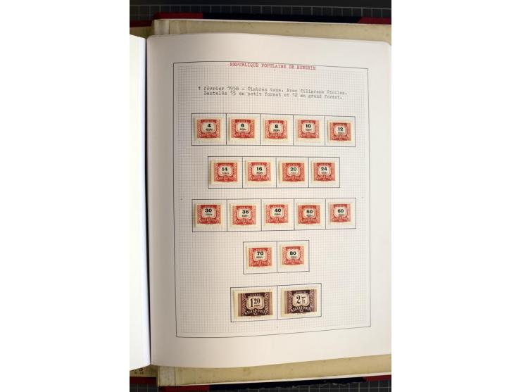 1868/1979, ungebrauchte und gestempelte Sammlung mit u.a. Mi.-Nr. 1 (3), 4 (5), 5 (4), 6(6), 430-37U, 467-70U, 1104I, Bl.18A 
