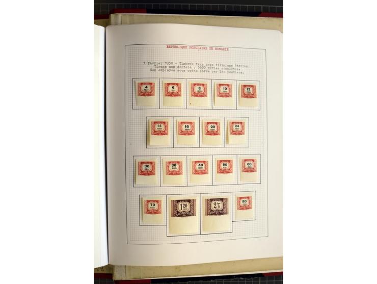 1868/1979, ungebrauchte und gestempelte Sammlung mit u.a. Mi.-Nr. 1 (3), 4 (5), 5 (4), 6(6), 430-37U, 467-70U, 1104I, Bl.18A 