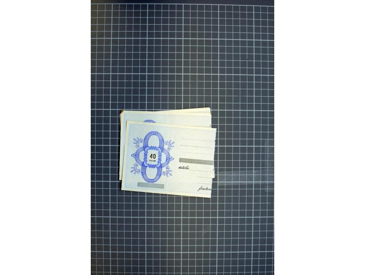 1868/1979, ungebrauchte und gestempelte Sammlung mit u.a. Mi.-Nr. 1 (3), 4 (5), 5 (4), 6(6), 430-37U, 467-70U, 1104I, Bl.18A 