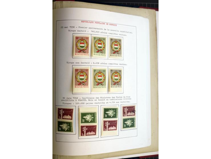 1868/1979, ungebrauchte und gestempelte Sammlung mit u.a. Mi.-Nr. 1 (3), 4 (5), 5 (4), 6(6), 430-37U, 467-70U, 1104I, Bl.18A 